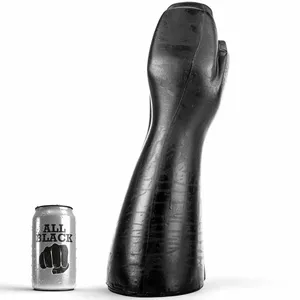 Анальная пробка All Black Dildo Fisting 39 см D-222871