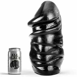 Анальная пробка All Black Силикон Черный