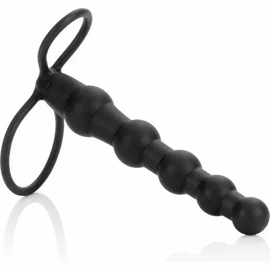 Penisa stiprinājums CalExotics Beaded Dual Penetrator Photo 2