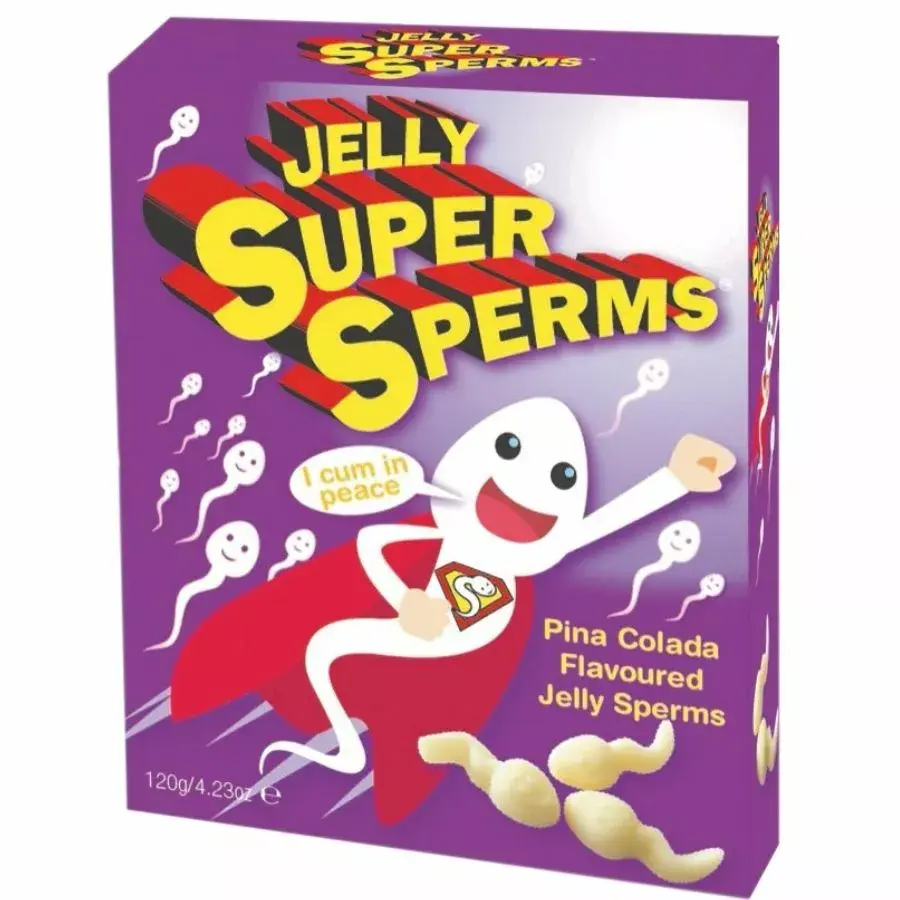 Želejkonfektes Spencer & Fleetwood Jelly Super Sperm 120 g Photo 4