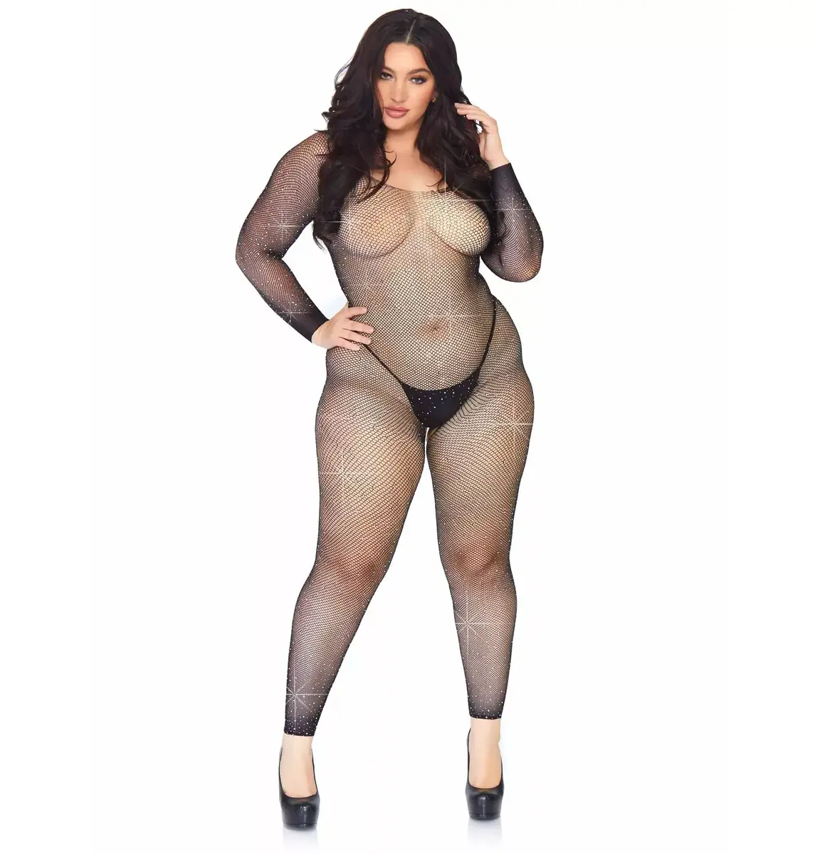 Body stocking Leg Avenue 1X-2X 85694 Photo 3