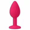Анальная пробка INTENSE Fuchsia | Силиконовая игрушка Photo 2