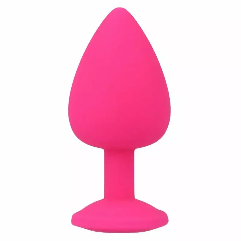 Анальная пробка INTENSE Silicone Fuchsia Photo 2