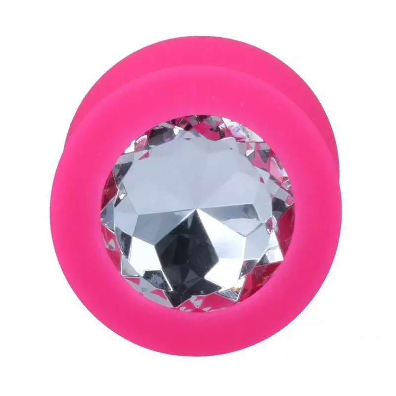 Анальная пробка INTENSE Silicone Fuchsia Photo 3