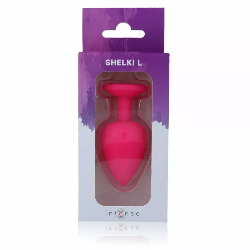 Анальная пробка INTENSE Silicone Fuchsia Photo 4