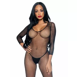 Bodystocking Leg Avenue One Size Black 85395