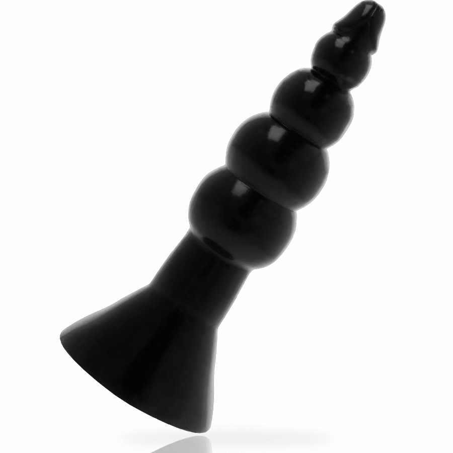 Anālais aizbāznis ADDICTED TOYS silikona melns