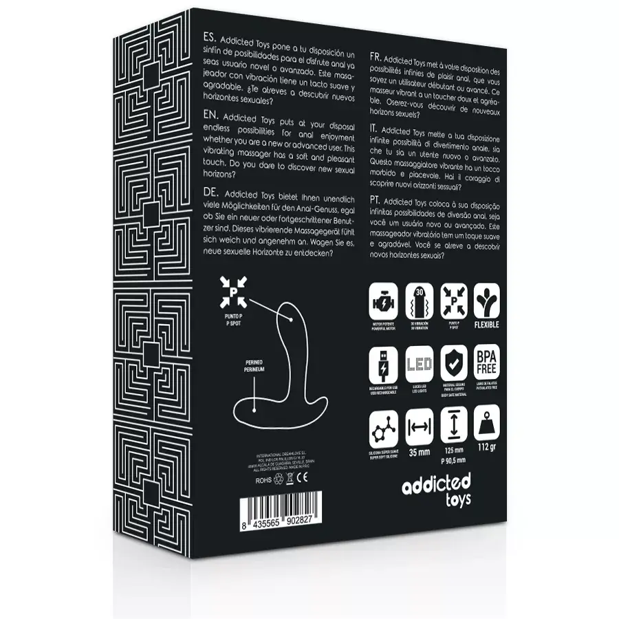 Anālais korķis ADDICTED TOYS D-220159 Photo 5