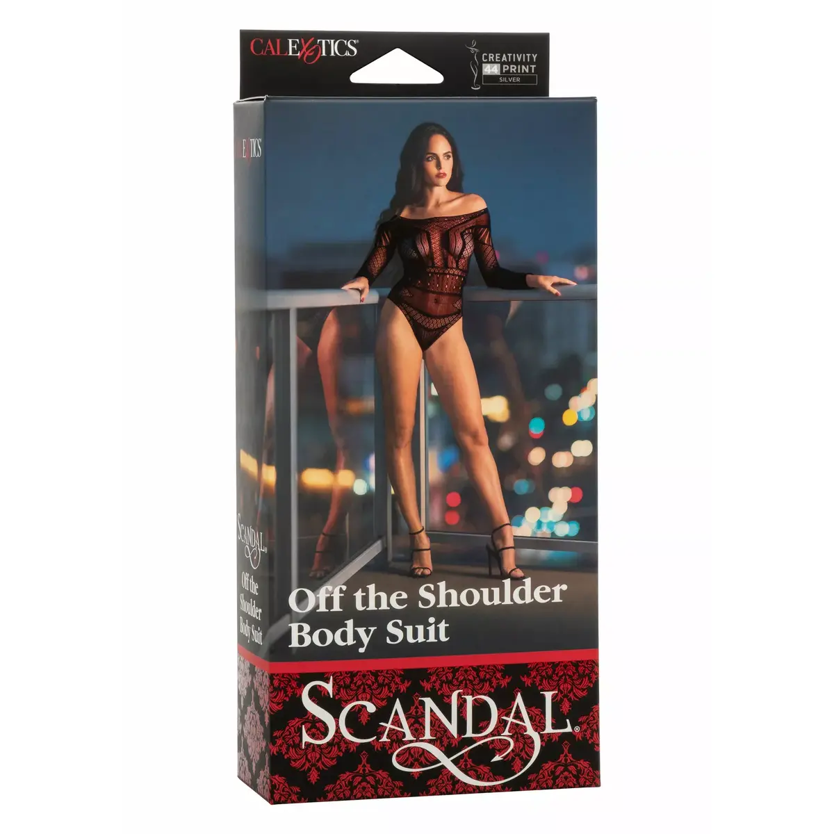 Боди CalExotics Один размер Scandal Shoulder Body Suit Photo 2