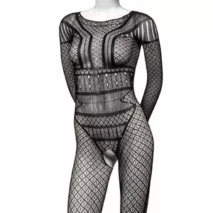 Lace Body Suit CalExotics One Size Black 14465