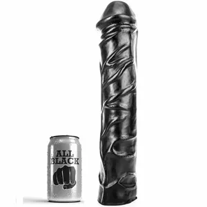 Dildo D-195375 silicone all black