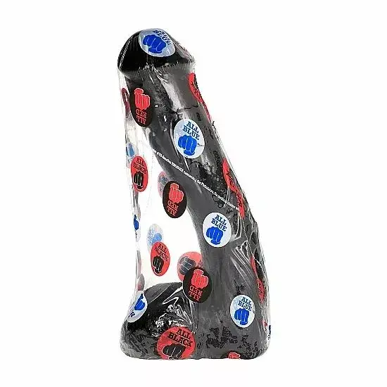 Anal dildo all black D-222809, silicone 23 cm Photo 3