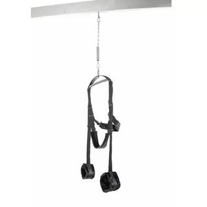 Bondage Swing Pipedream FETISH FANTASY SPINING FANTASY SWING — Black