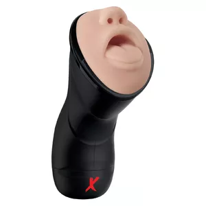 Masturbator Pipedream PDX ELITE DEEP THROAT VIBRATING STROKER Silicone