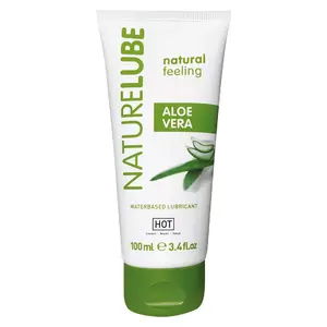 Personal lubricant HOT Nature Lube Aloe Vera 100 ml — water-based intimate gel with aloe vera