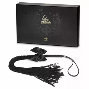 BIJOUX Whip model D-195474 Lilly fringed — leather handle, fringed tail