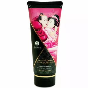 Массажный крем Shunga Chocolate 200 мл — ароматизированный крем для массажа и ухода за телом