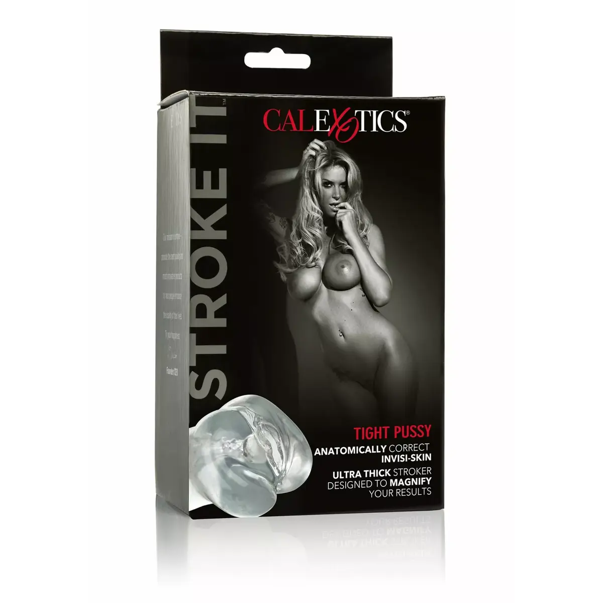 Мастурбатор California Exotics Stroke It TPE Clear Photo 3