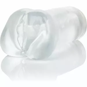 Мастурбатор California Exotics Stroke It TPE Clear – мягкий TPE, реалистичная текстура, без фталатов