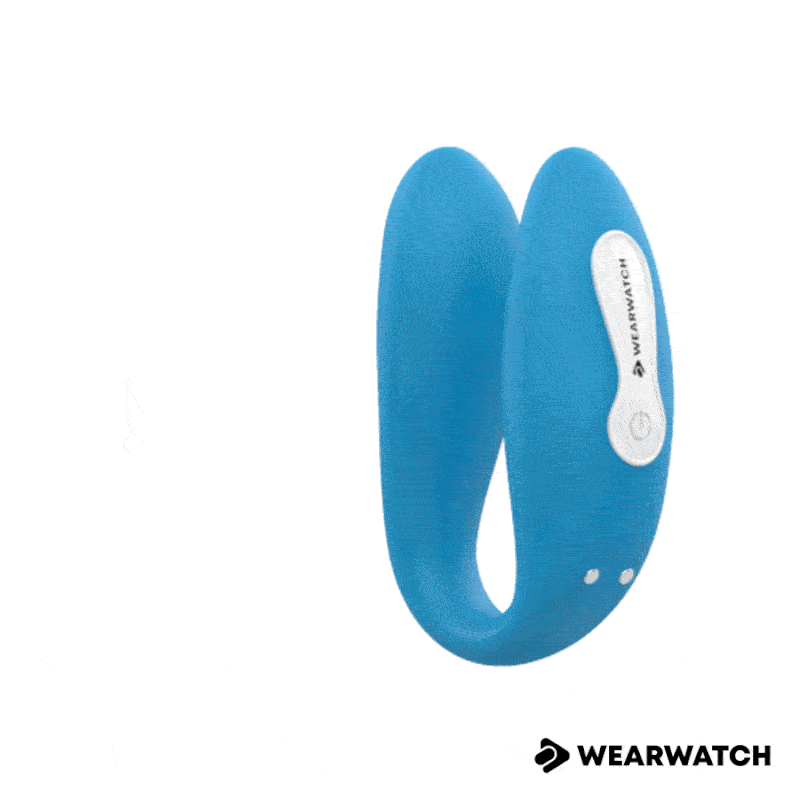 Vibrator WEARWATCH Silicone Indigo Pink