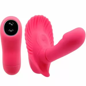 Vibrator FLIRTATION Pretty Love Silicone Purple — 30 vibration modes, body-safe silicone, 0.195 kg