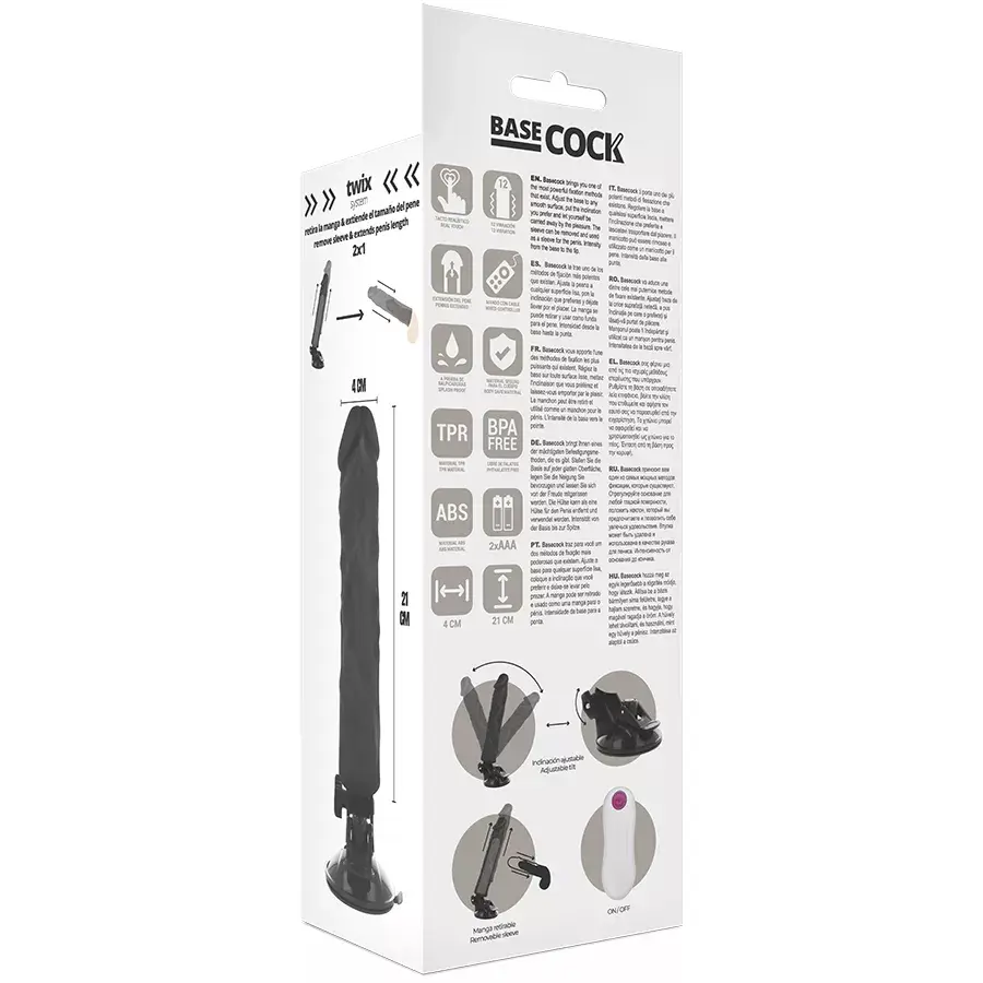 Вибратор BASECOCK Модель D-223009 Photo 4