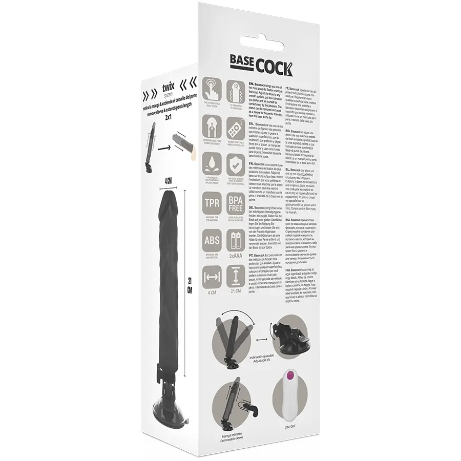 Vibrators BASECOCK Modelis D-223009 Photo 4