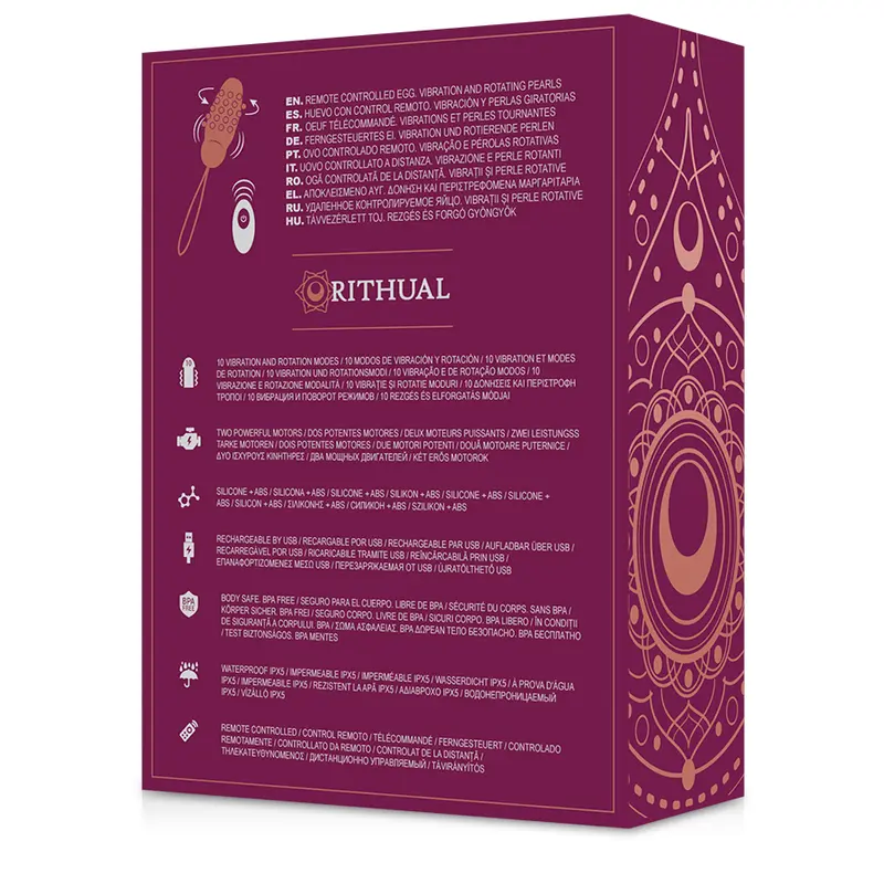 Вибратор RITHUAL SITA EGG Photo 6