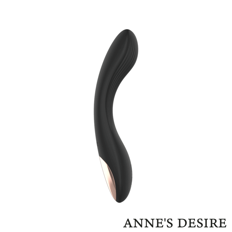 Vibrator Anne's Desire Silicone Black/Gold