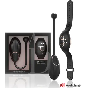 Вибратор Anne's Desire Силикон Черный/Золотой
