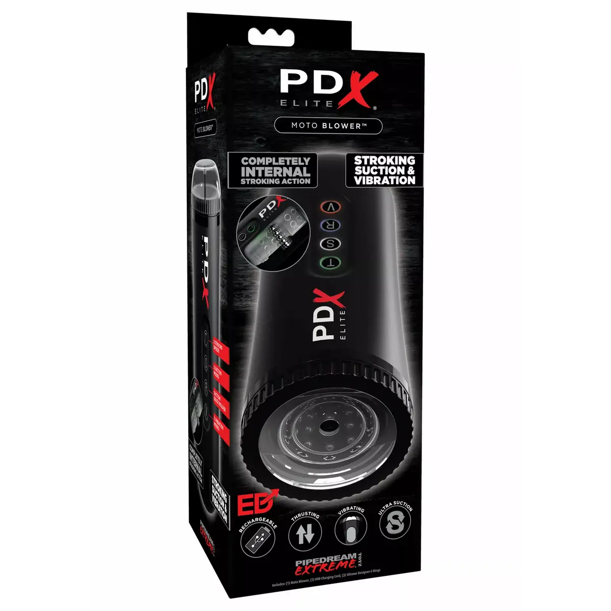 Мастурбатор Pipedream PDX ELITE MOTO BLOWER Photo 2