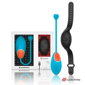 Vibrator Wearwatch Silicone Blue