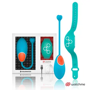 Vibrator Wearwatch Silicone Blue Aquamarine
