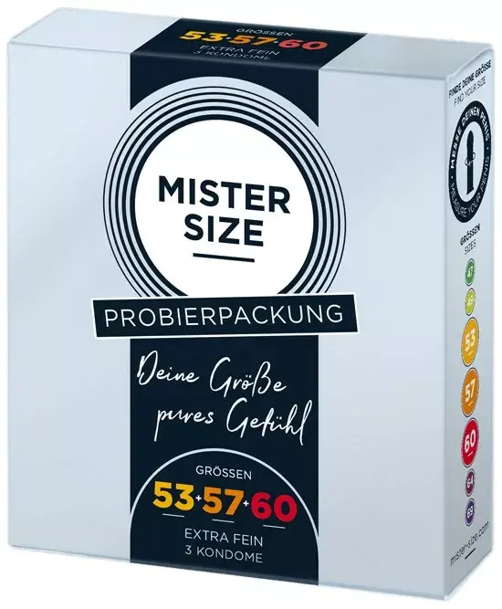 Презерватив mister size 3 шт — гладкий 0.05 мм Photo 3