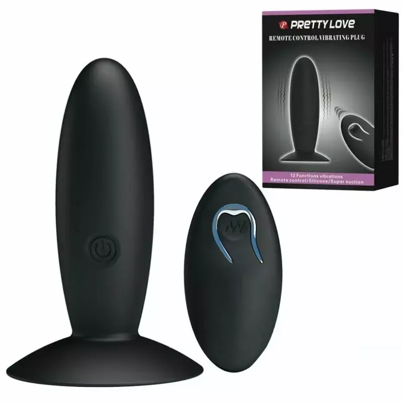 Анальная втулка pretty bottom Pretty Love Silicone Black Photo 2