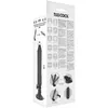Вибратор BASECOCK Silicone Black 20 см Photo 5