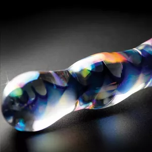 Dildo Icicles Glass Massager Clear by Icicles, model PD2908-00, glass, 0.255 kg