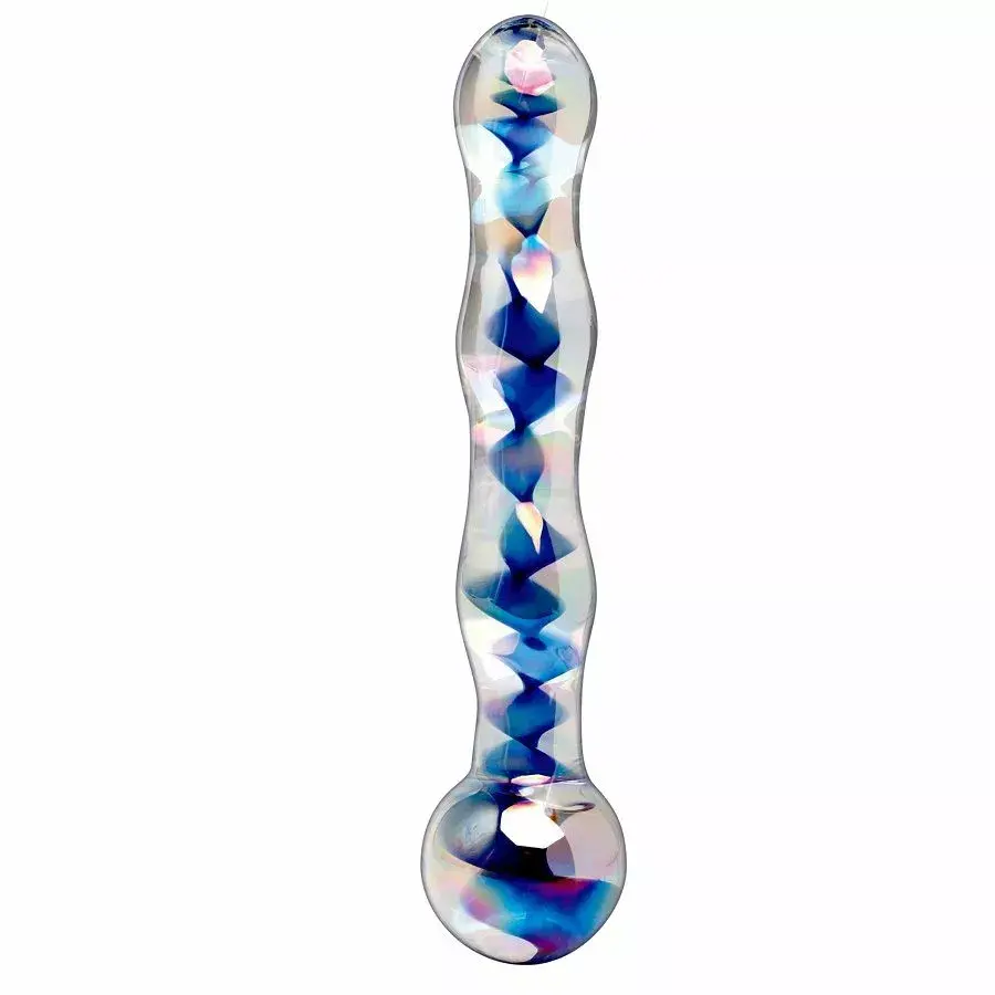 Dildo Icicles Glass Massager Clear PD2908-00 Photo 2
