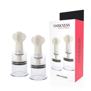 Krūtiņu stimulators DARKNESS D-226864, diametrs 5 cm, caurspīdīgs
