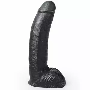 Dildo HUNG SYSTEM Realistic Black Color George 22 cm