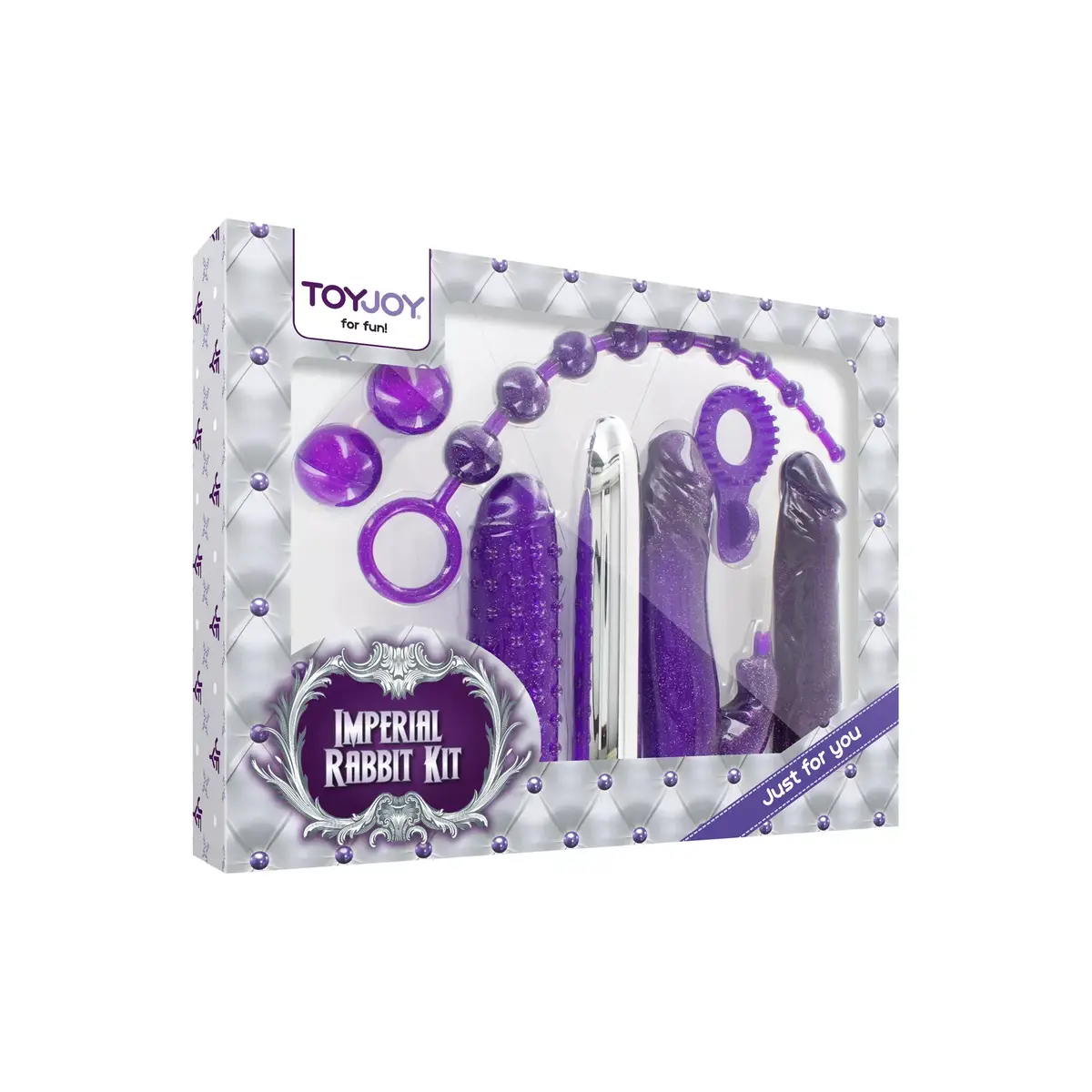 TOYJOY IMPERIAL RABBIT KIT - PURPLE - Игрушка Photo 1