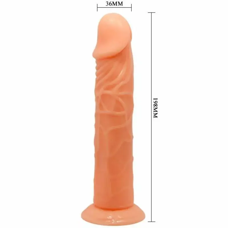 Dildo BAILE D-211803 19.8 cm silicone Photo 6