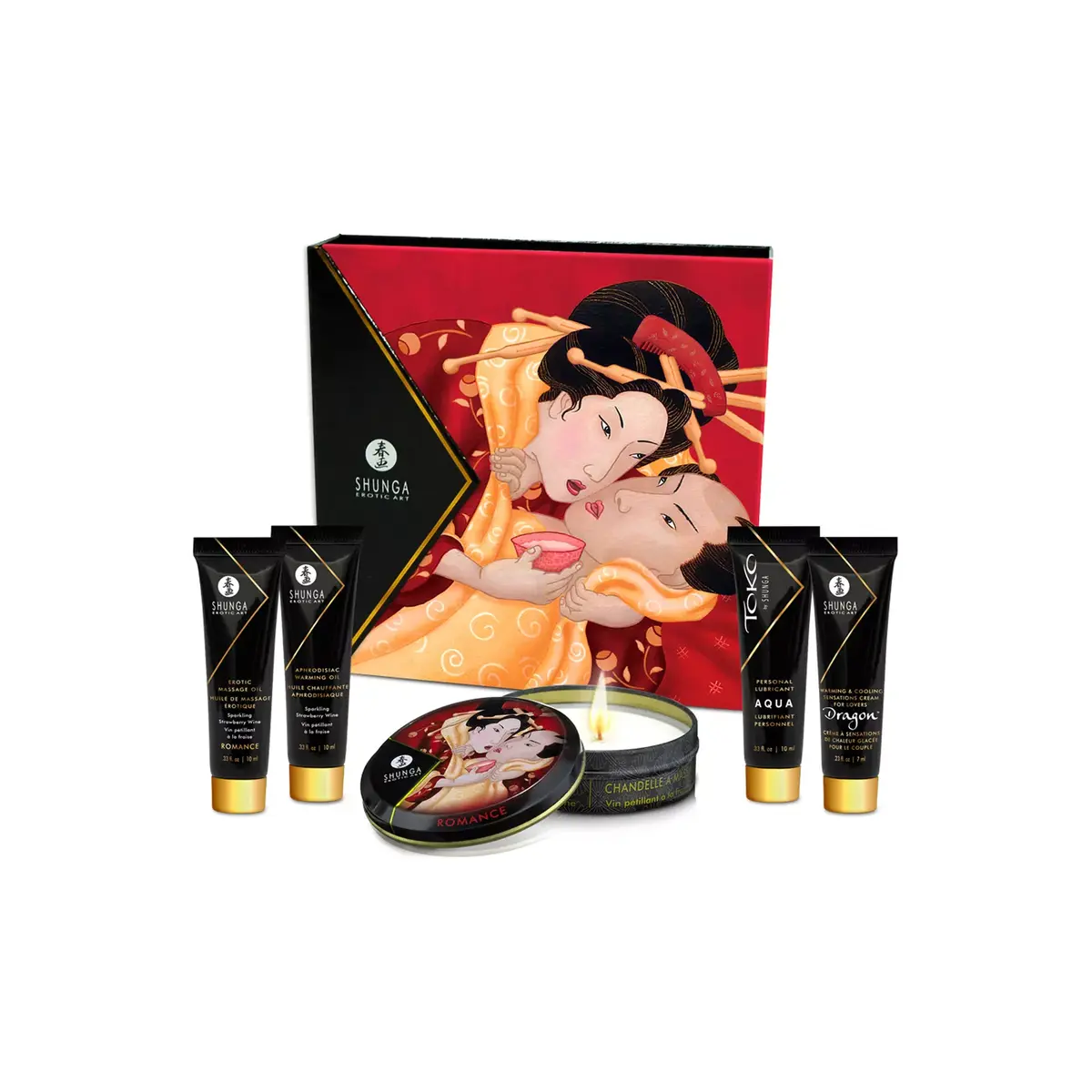Shunga Kit SECRET GEISHA Strawberries and Cava 94517 Photo 12