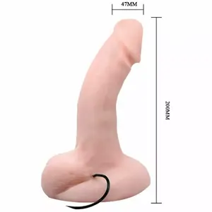 Dildo BAILE Silicone Black