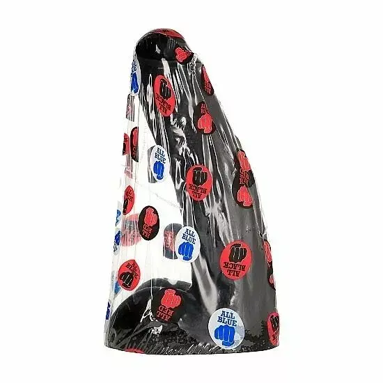 Silikona dildo All Black D-222822 — 22 cm Photo 3