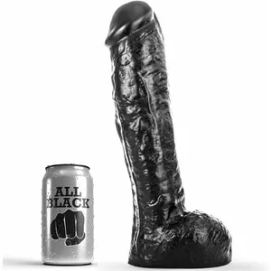 Dildo Dildo Silicone All Black 29 cm