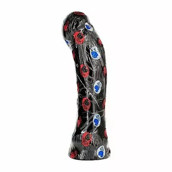 Silikona dildo All Black 33 cm Photo 3