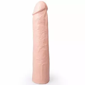 Dildo hung system 25.5 cm Silicone natural color, realistic design, 0.54 kg