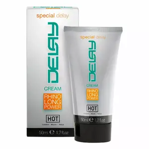 Stimulating cosmetic cream HOT Delay Creme 50 ml – intimate desensitizing formula