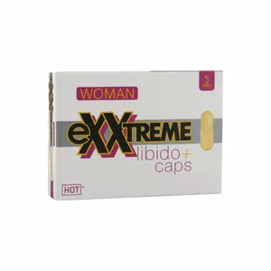 Capsule supplement HOT Ex Libido Caps Woman 1 x 5 pcs — female libido support, oral use